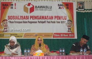 Bawaslu Tikep Gelar Sosialisasi Pengawasan Partisipatif Bagi Perempuan