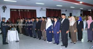 Pelantikan Pejabat Administrator dan Pengawas di lingkup Pemerintah Kota Tidore Kepulauan