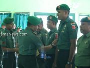 11 Personil Kodim 1508 Tobelo Naik Pangkat Dalam Upacara Korp Praport
