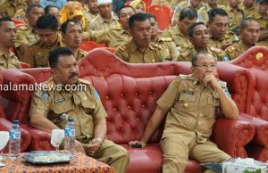 Rakor Camat dan Kades, Bupati Singgung Jaga Tujuan Murni Pesta Demokrasi 2019