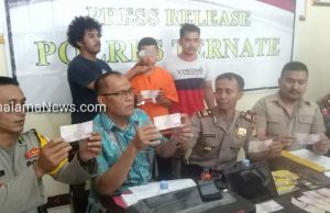 Mencetak Uang Palsu dan Membelanjakan, JB Diciduk Polisi