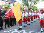 Sekda Tikep Lepas 98 Peserta Gerak Jalan