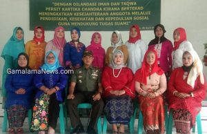 Kodim 1505/Tidore Merayakan HUT Persit Ke 73