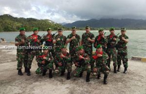 Kunjungan Kerja di Morotai, Danrem 152/Babullah Berikan Pengarahan di Setiap Pos Penjagaan