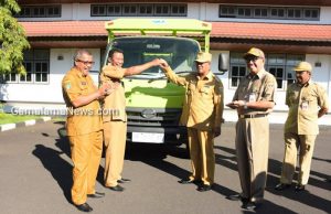 Dinas Ketahanan Pangan Kota Tikep Dapat Bantuan Mobil Truck