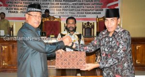 DPRD Kota Tidore Kepulauan Gelar Rapat Paripurna