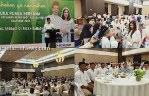 Keluarga Besar GDBT Gelar Bukber Dan Santunan Anak Yatim dan Kaum Mustahik