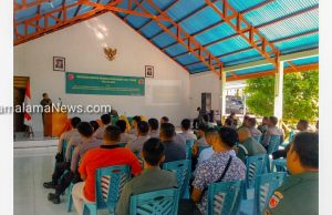 Kodim 1505/Tidore Gelar Komsos dengan Aparat Pemerintahan