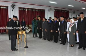 Wawali Tidore Lantik 53 Pejabat