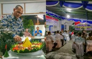 Danpom XVI/1 Ternate Peringati Hut ke 73