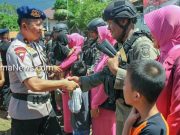 100 Personel Brimob Polda Malut BKO Polda Papua Tiba di Ternate