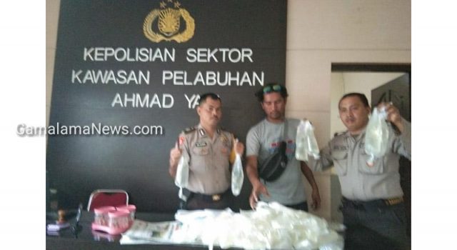 Polsek KP3 A Yani Ternate Amankan Puluhan Kantong Miras