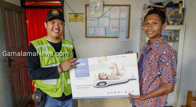 Peduli Gizi Buruk, PT Harita Grup Beri Bantuan kepada Penderita Gizi Buruk asal Desa Soligi