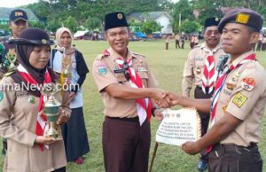 Perkemahan Pramuka Saka Wira Kartika Resmi Ditutup