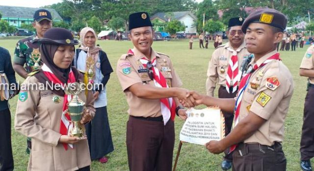 Perkemahan Pramuka Saka Wira Kartika Resmi Ditutup