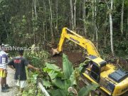 Jembatan Alternatif di Oba Mulai Dikerjakan