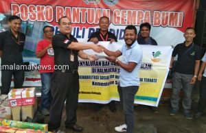 Dua Balai Kemensos Serahkan Bantuan Ke Posko Peduli Pendidikan