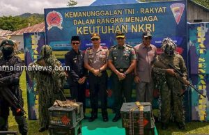 Kapolda Pimpin Upacara Penutupan TMMD Ke-105