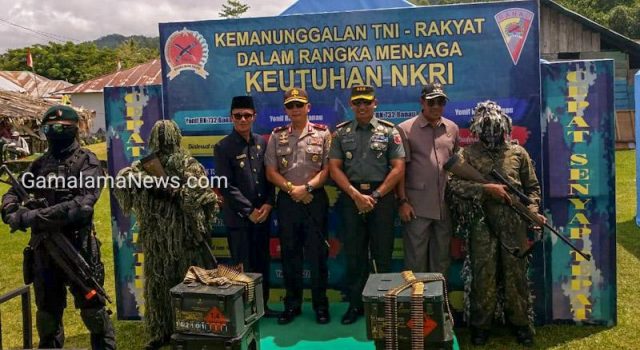 Kapolda Pimpin Upacara Penutupan TMMD Ke-105