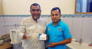 RB, Balon Wali Kota Ternate Tes Urine Pertama di BNNP Malut