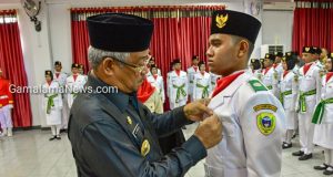 Paskibraka Tidore Dikukuhkan