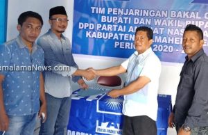 Hari Ke Tiga, Umar Hi Soleman dan Bahri Hamisi Resmi Mengambil Formulir PAN