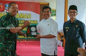 Dankodiklat TNI AD, Pangdam XVI/PTM dan PT Harita Grub Berbagi