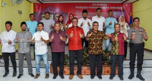 Pengurus Karang Taruna Desa Somahode Dilantik, ini Pesan Wakil Wali Kota Tidore