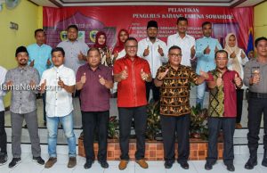 Pengurus Karang Taruna Desa Somahode Dilantik, ini Pesan Wakil Wali Kota Tidore