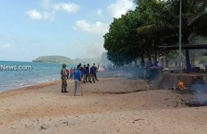 Hari Perhubungan Nasional, Dishub Pulau Taliabu Gelar Bersih Pantai