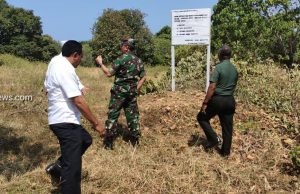 Tim Srenad Tinjau Lokasi Pembangunan Batalyon Komposit dan Kompi Armed
