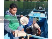 Enam Orang Nelayan Asal Halsel Terancam 6 Tahun Penjara, Diduga Lakukan Destructive Fishing
