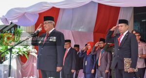 Wali Kota Tidore, Ali Ibrahim Pimpin Upacara Peringatan Hari Kesaktian Pancasila