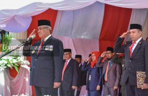 Wali Kota Tidore, Ali Ibrahim Pimpin Upacara Peringatan Hari Kesaktian Pancasila