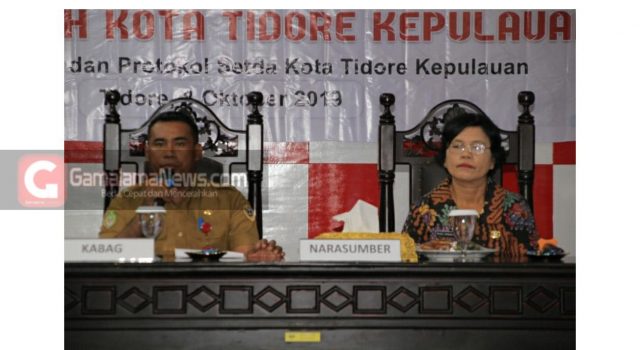 Pemkot Tidore Gelar Pelatihan Surat Menyurat