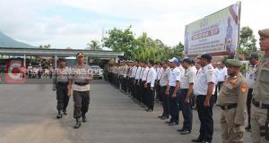 Polres Tidore Laksanakan Apel Gelar Pasukan Ops Zebra Kieraha 2019