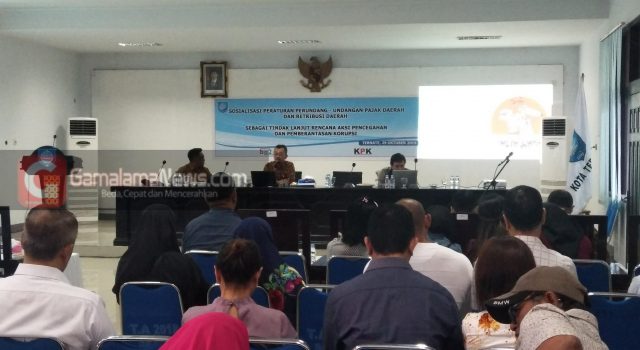 BP2RD dan KPK Lakukan Sosialisasi Peraturan Perundang-Undangan Pajak dan Retribusi Daerah