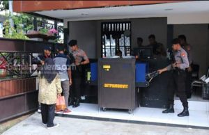 Polda Malut Tingkatkan Pengamanan dengan Menempatkan Alat X-Ray, Usai Peristiwa Bom Bunuh Diri di Polrestabes Medan