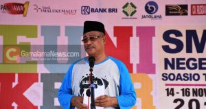 Wali Kota Ali Ibrahim Hadiri Runi Akbar SMP Negeri 1 Tidore