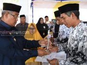 Puncak Peringatan HUT PGRI Ke-74 dan Hari Guru Nasional di Kota Tidore Kepulauan, Meriah