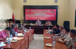 Selama 2019, Polres Pulau Morotai Tangani 70 Kasus