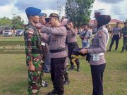 Polres Morotai Lakukan Apel Gelar Pasukan Tahun 2019