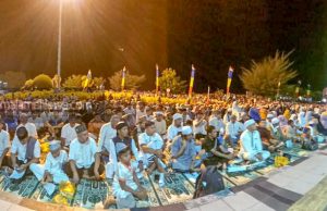 Sambut Tahun Baru 2020, Ribuan Masyarakat Kota Ternate Ikut Zikir Akbar