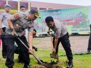 Polres Pulau Morotai Lakukan Penanaman 500 Pohon