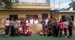 Peringati HPN 2020, Insan Pers dan Polda Malut Gelar Baksos di Masjid Almunawar