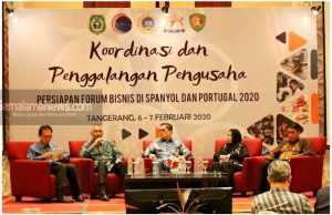 Persiapan Forum Bisnis Di Dua Negara, Staf Khusus Bupati Hadiri Kegiatan Koordinasi Persiapan Penggalangan Pengusaha