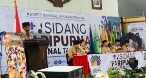 Kwarda Malut Gerakan Pramuka Hadiri Sidparnas dan Rakernas 2020 di Jakarta