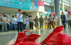 Bantuan Paket Sembako dari Pemerintah Kota Ternate Untuk Warga Terdampak COVID-19