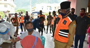 Cinta Masyarakat, Pemkot Tidore Lakukan Rapid Test Massal
