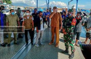 Adaptasi Kehidupan Baru, Mahasiswa Fakultas Tehnik UNIBRA gelar Sosialisasi kepada Masyarakat Ibu Kota Provinsi Malut